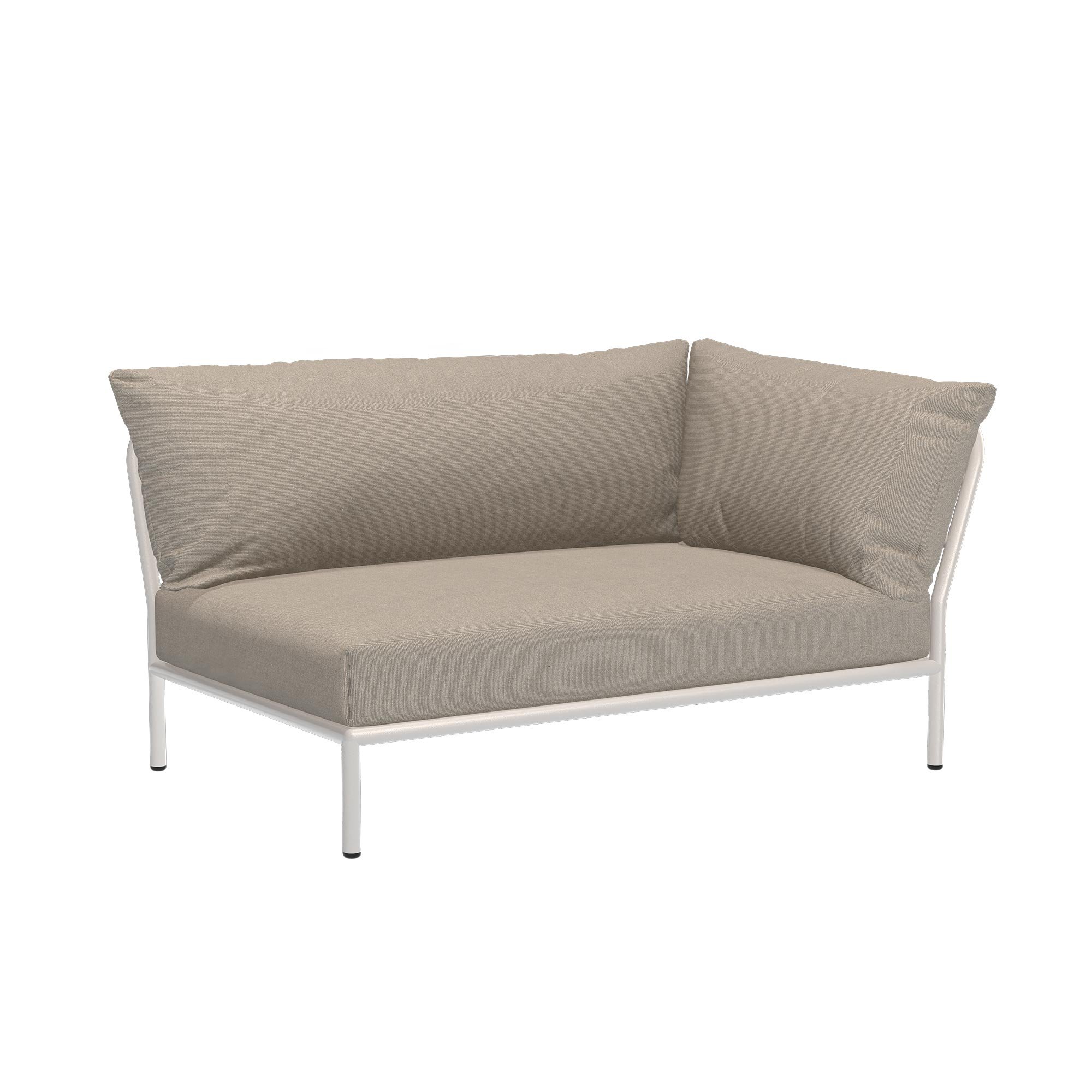 Houe Level 2 Outdoor Sofa Lehne rechts muted white