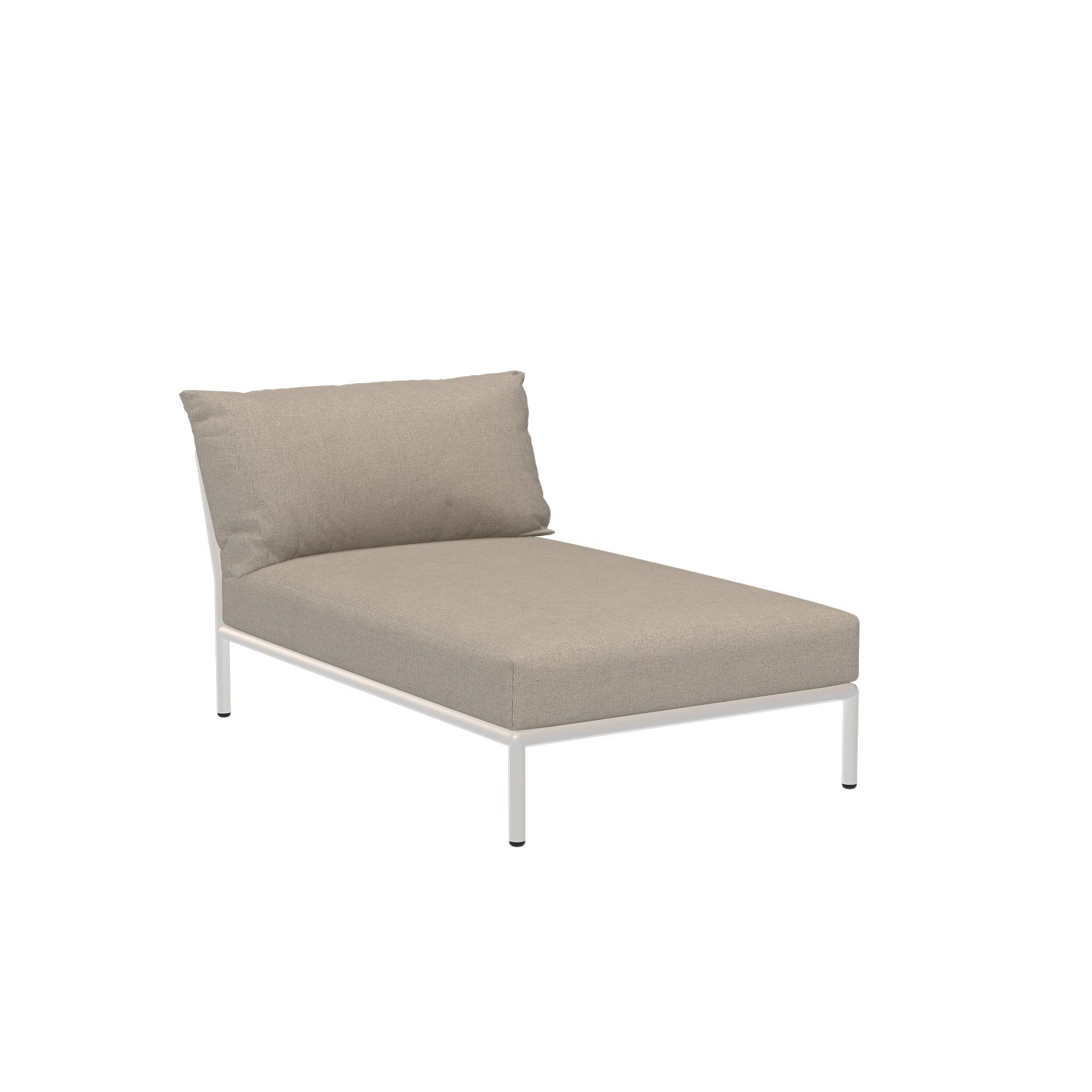 Houe Level 2 Outdoor Chaiselongue Muted white