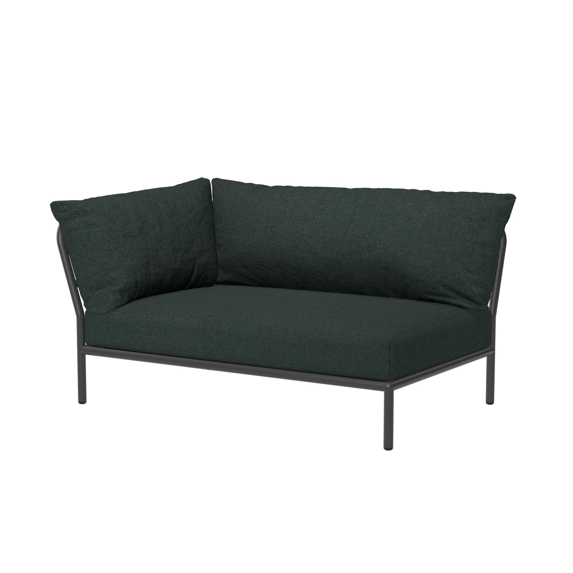 Houe Level 2 Outdoor Sofa Lehne links dark grey