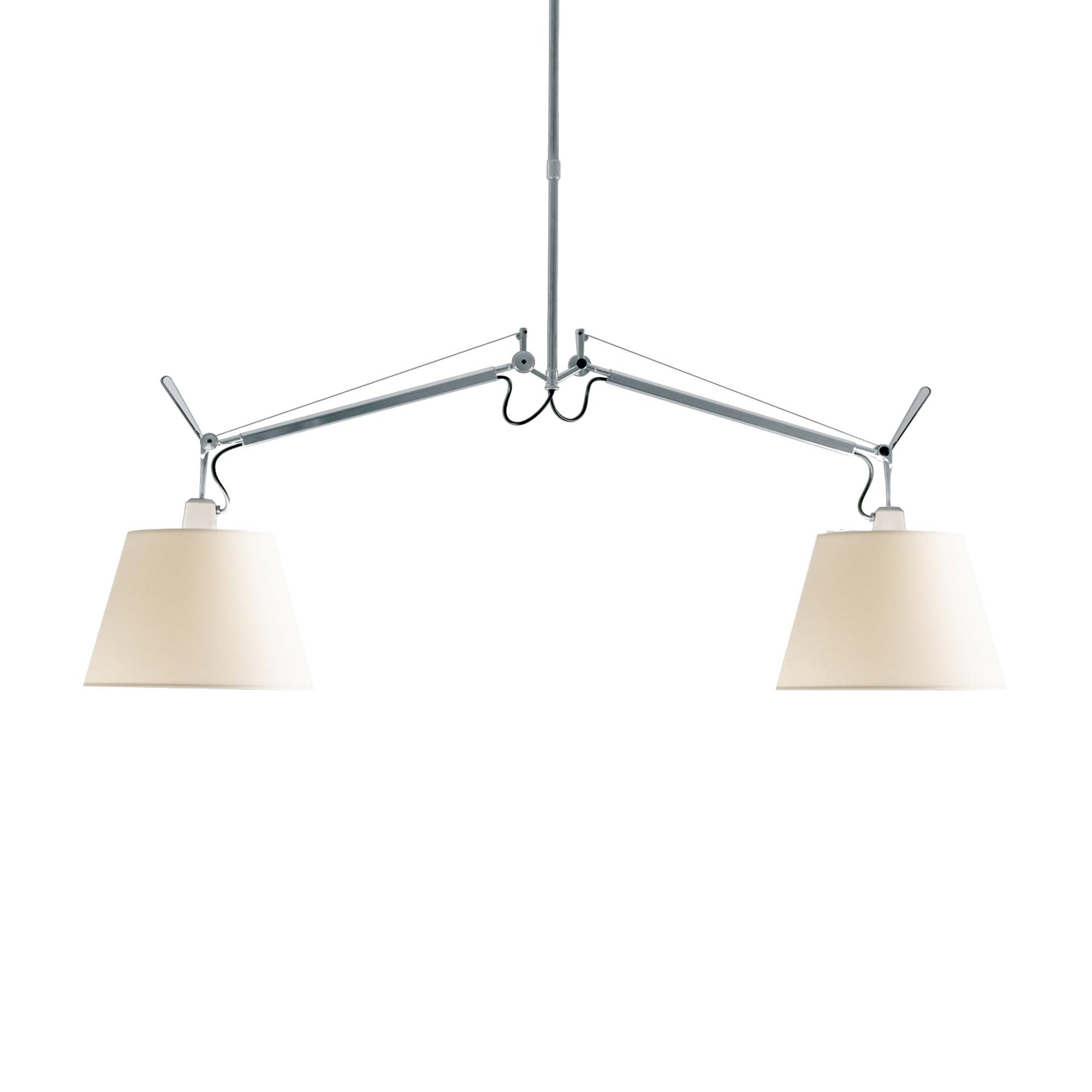 Artemide Tolomeo Basculante 2 Bracci Pendelleuchte