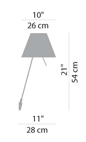 luceplan costanzina wandleuchte 04 abmessung