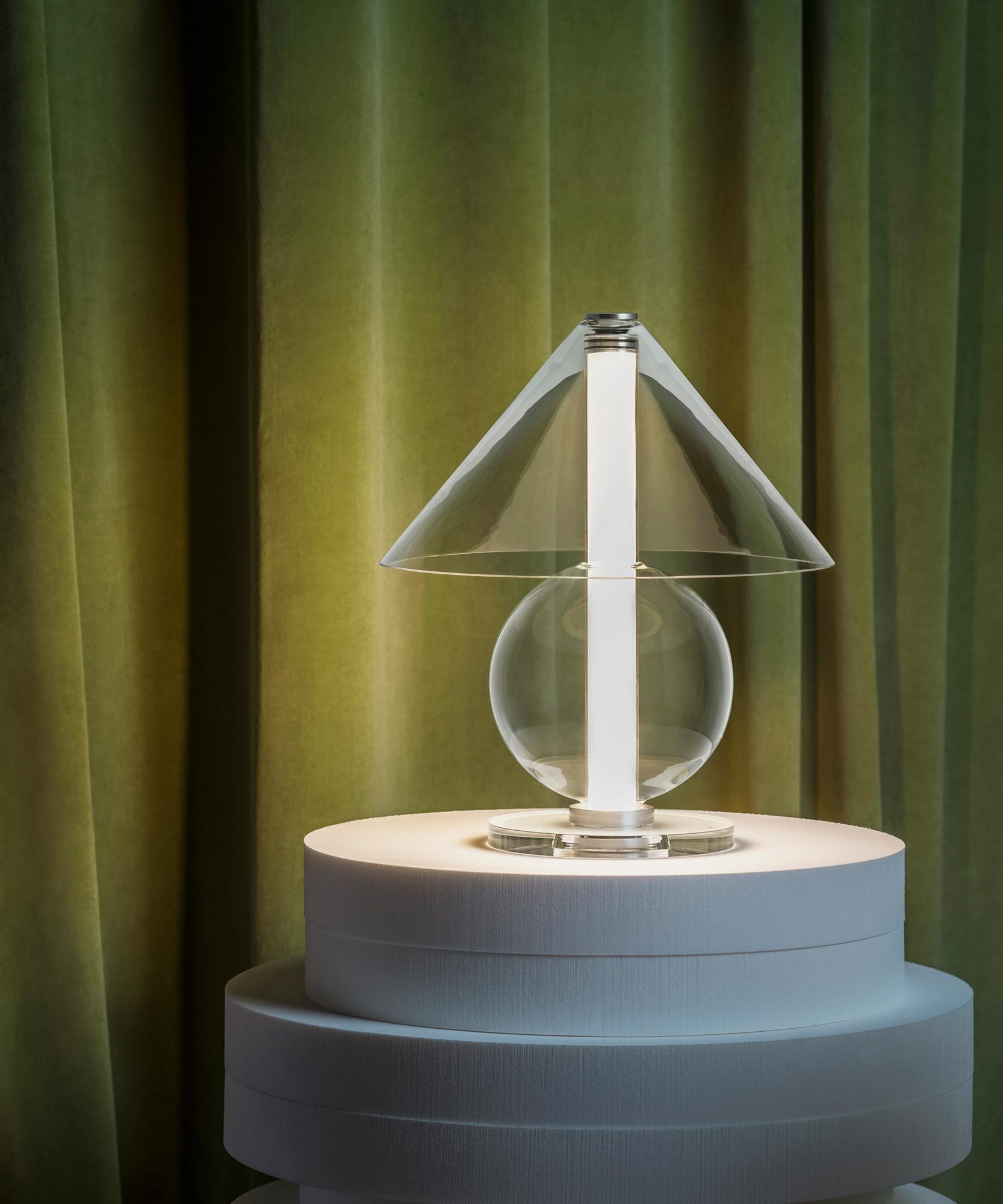 Marset Fragile Tischleuchte (transparent)