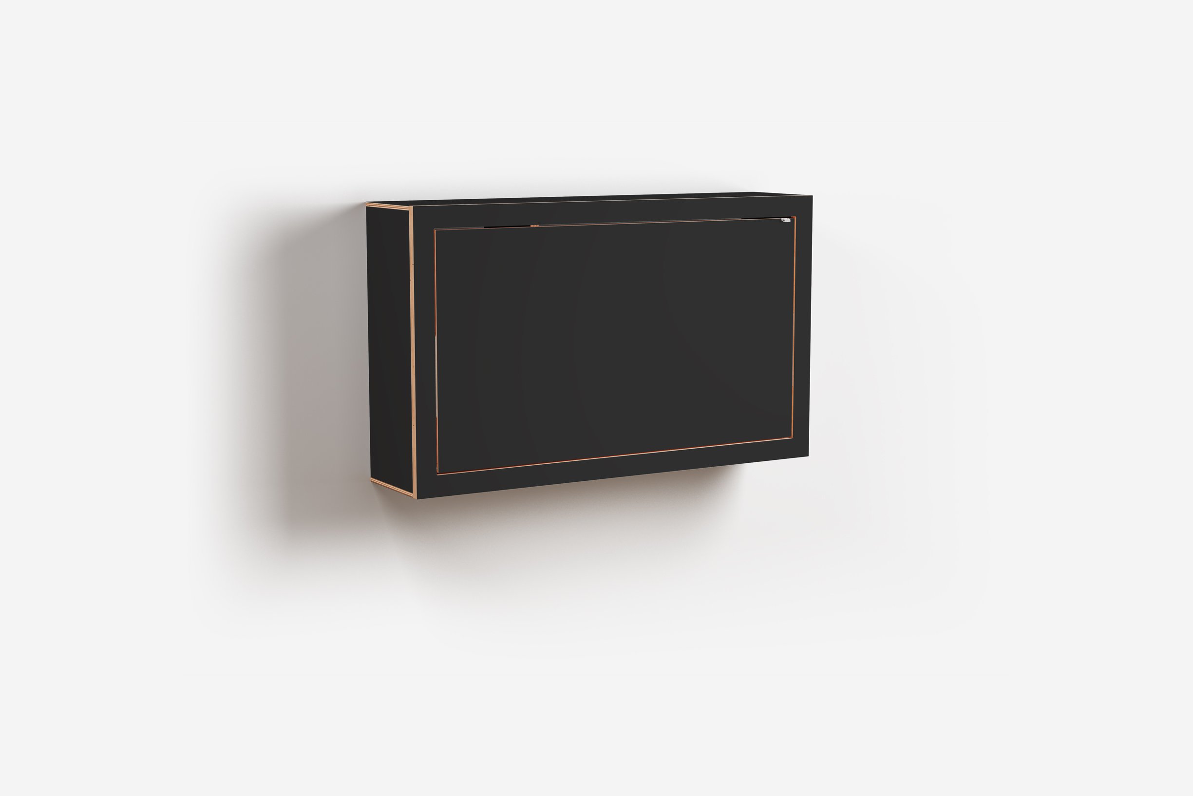 Ambivalenz Fläpps Box Sekretär 100x60x20 (weiß)