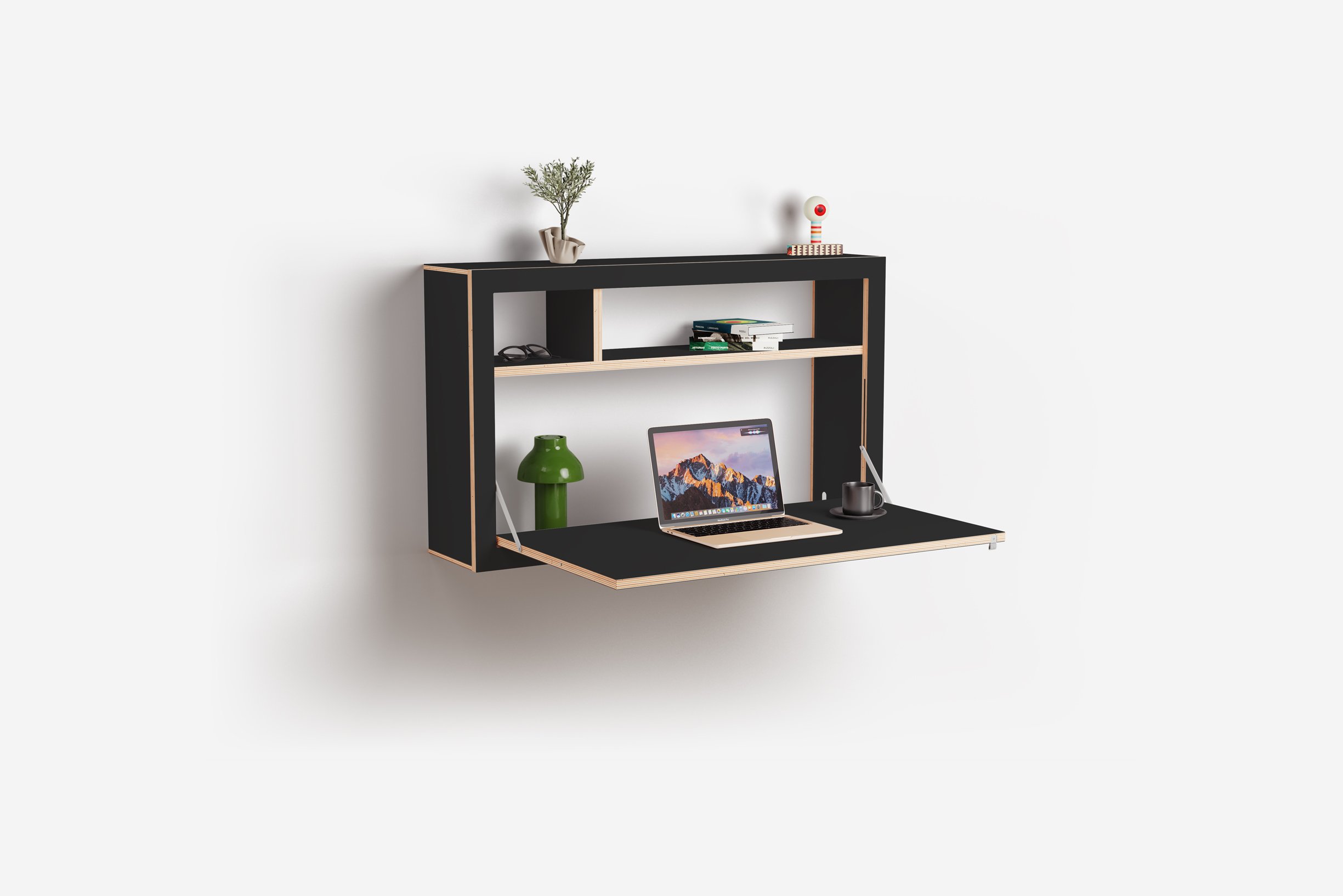Ambivalenz Fläpps Box Sekretär 100x60x20 (weiß)