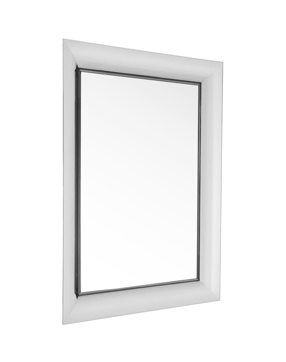 Kartell Francois Ghost Wandspiegel (chrom metallic, H 79cm)
