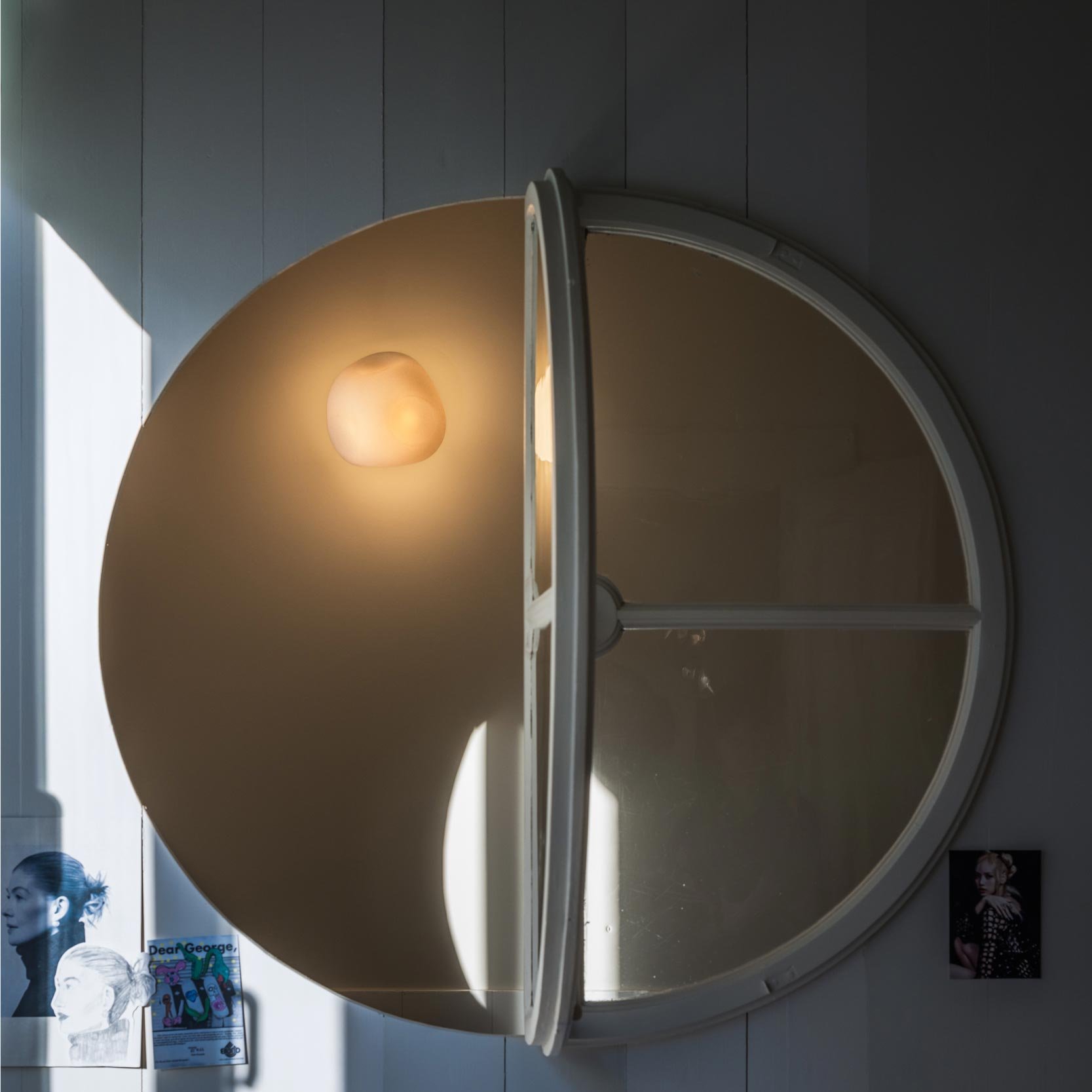 Foscarini Hoba Piccola Wandleuchte (weiß)