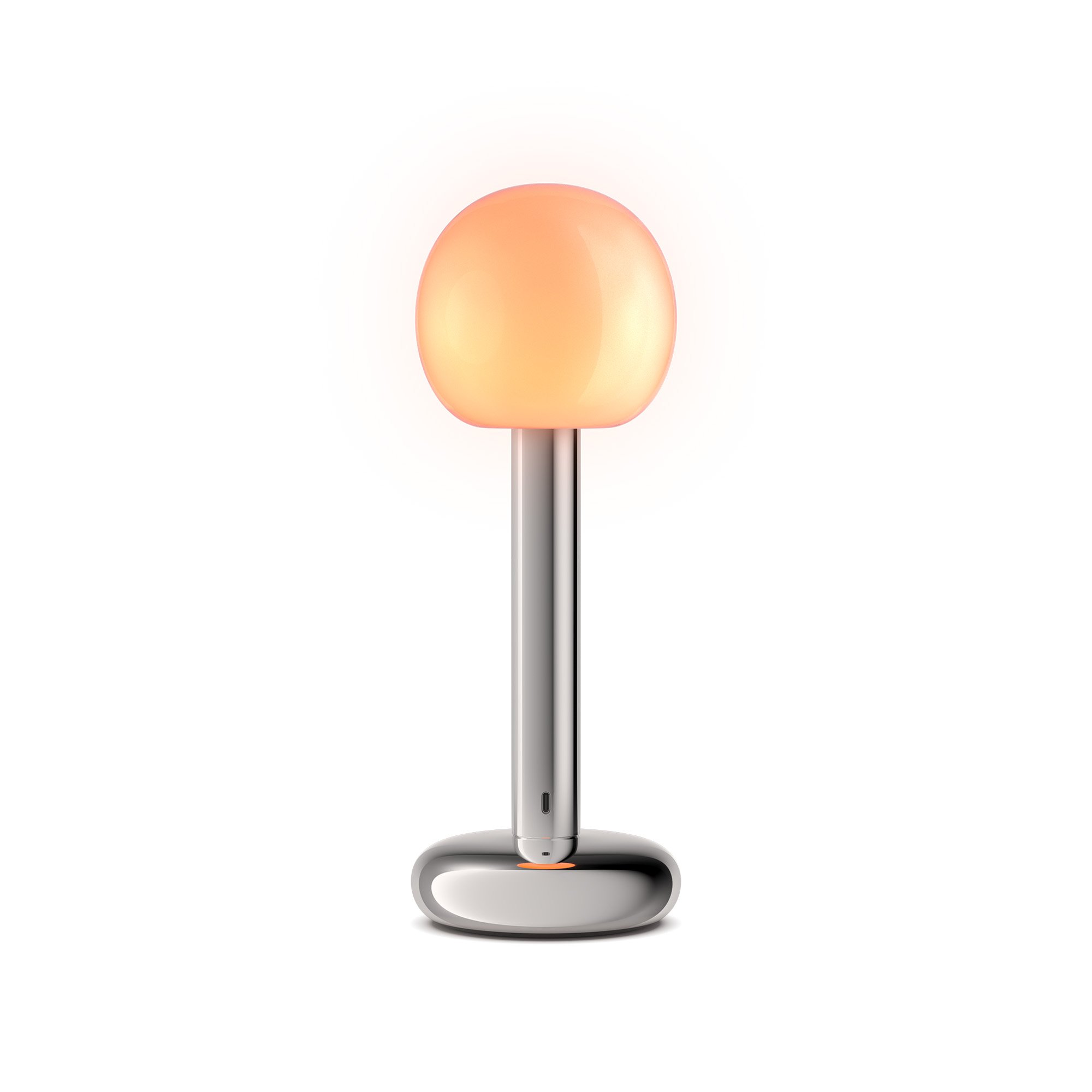 GRAU Fire LED Tischleuchte/Akkuleuchte (Sand White)