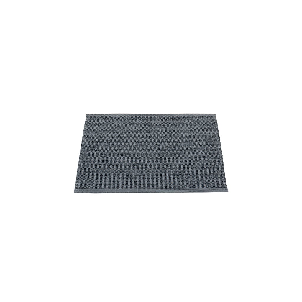 pappelina svea outdoor teppich schwarz metallic granit 70x50