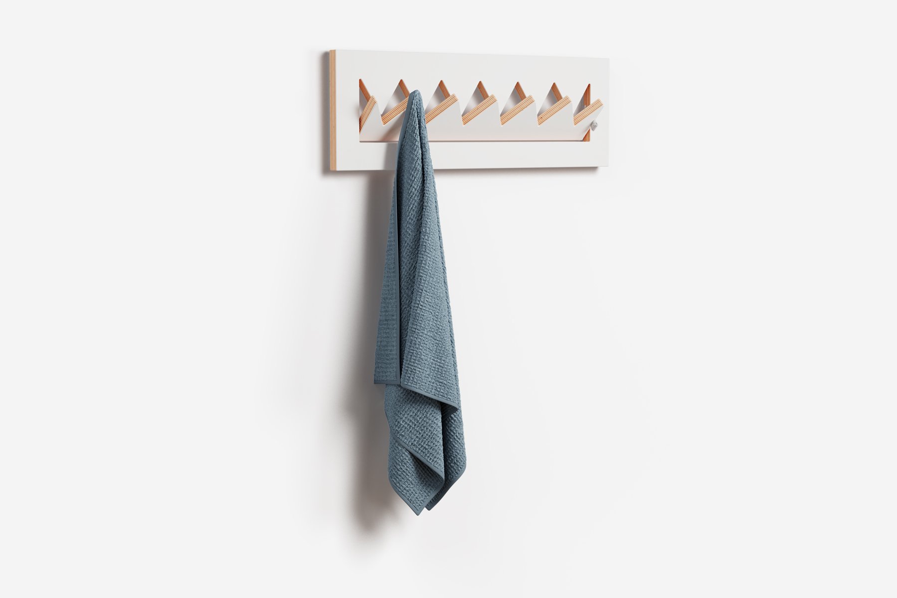 Ambivalenz Fläpps Garderobe Crownhäng 60x20-1 (weiß)