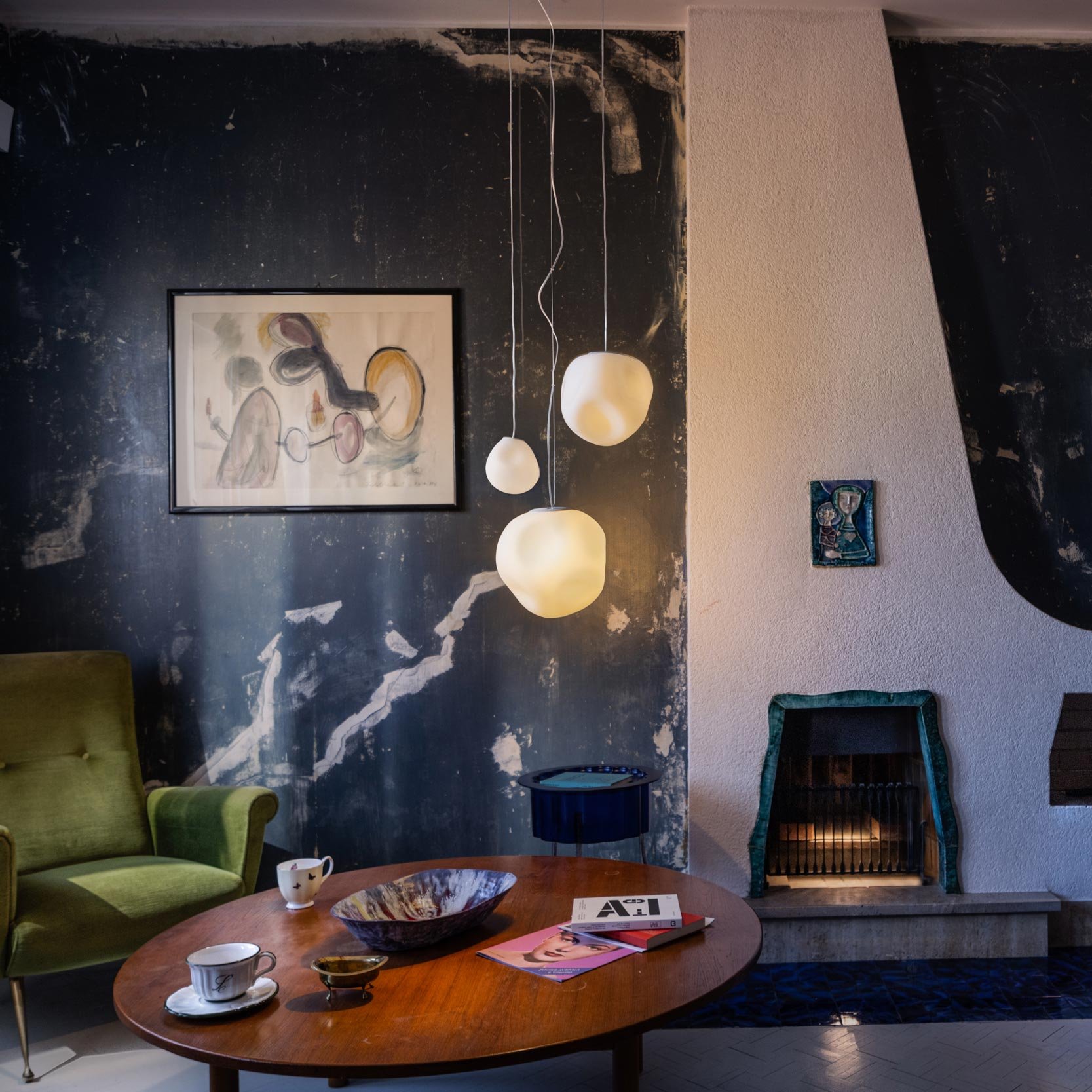 Foscarini Hoba Midi LED Pendelleuchte (Ein- / Aus)