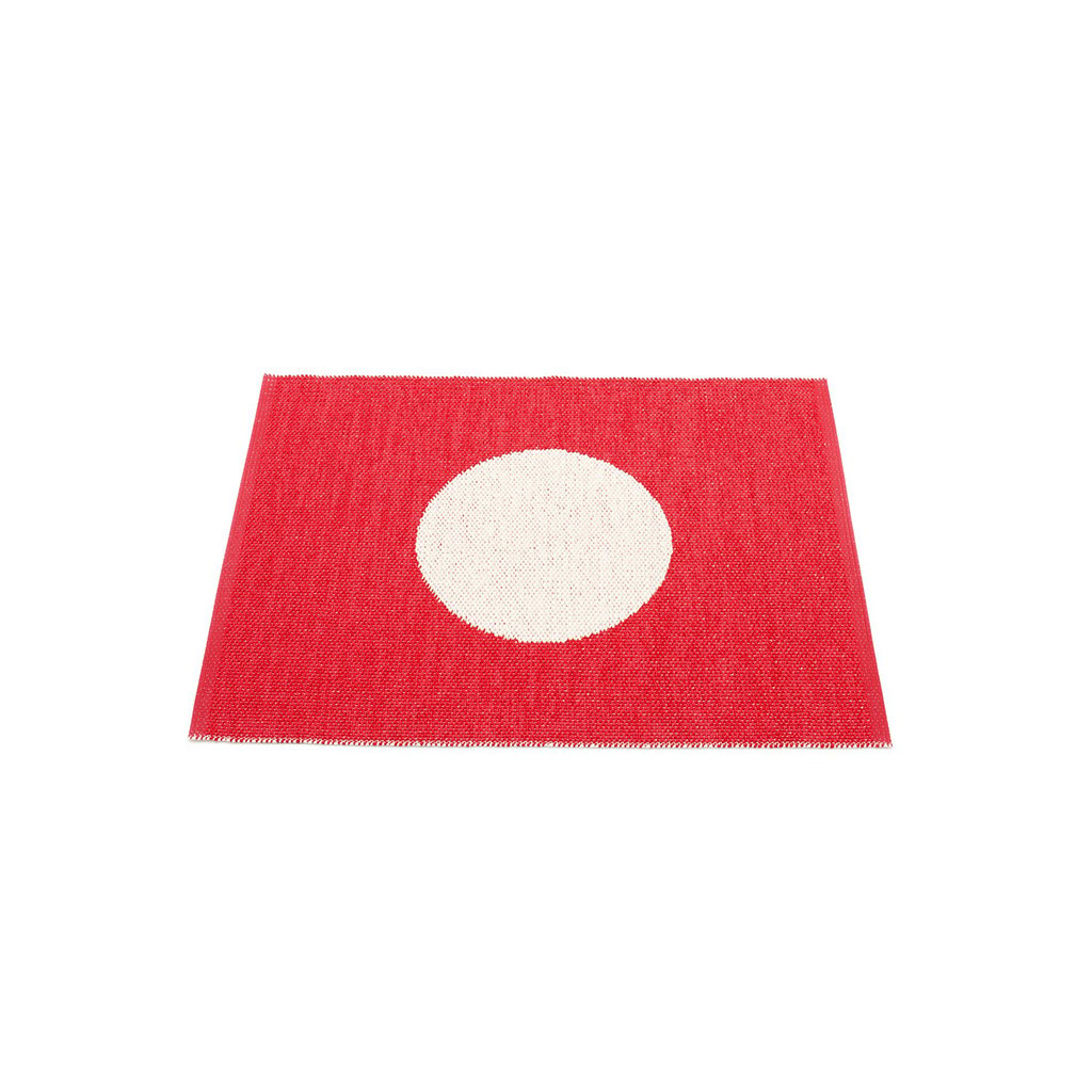 pappelina vera outdoor teppich rot vanille 70x9059be3d08b7016