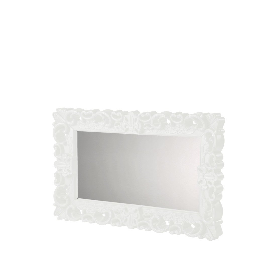 Slide Mirror of Love Spiegel Größe M (162 x 99 x 13 cm) (tiefschwarz (FH, JET BLACK))