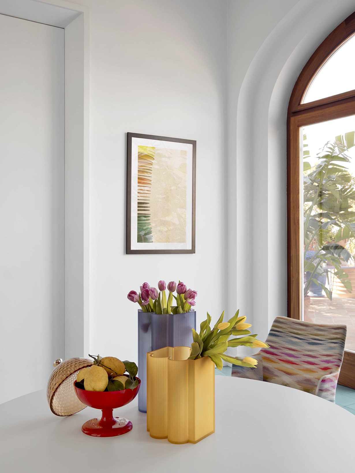 Kartell Pumo Dose (glasklar / weiß)