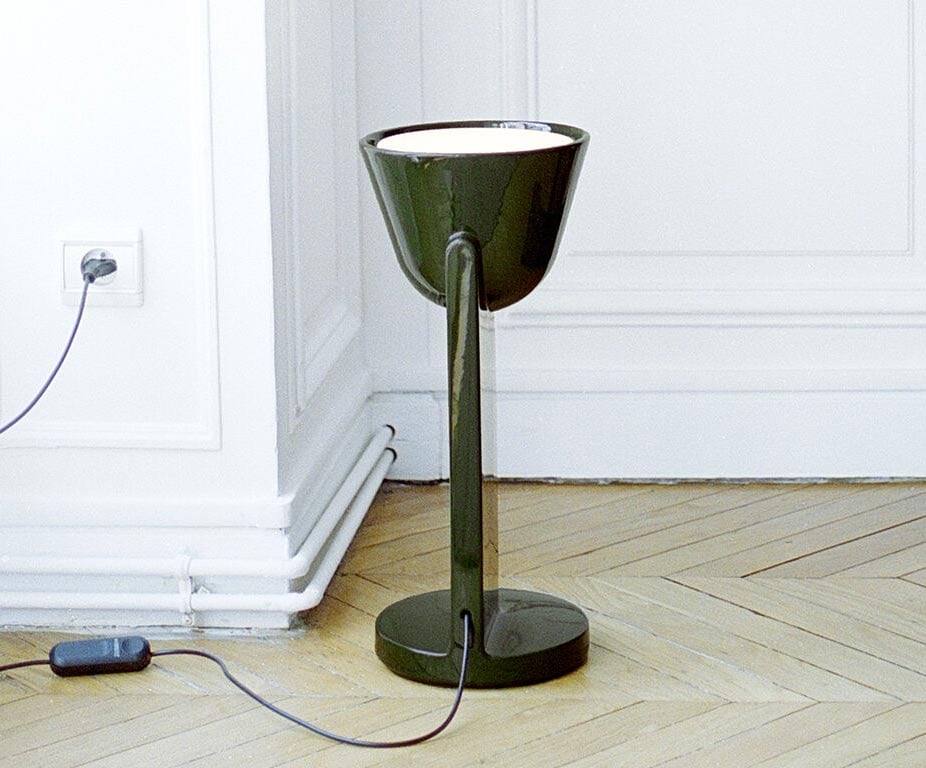 Flos Céramique Up Tischleuchte / Bodenleuchte (moss green)