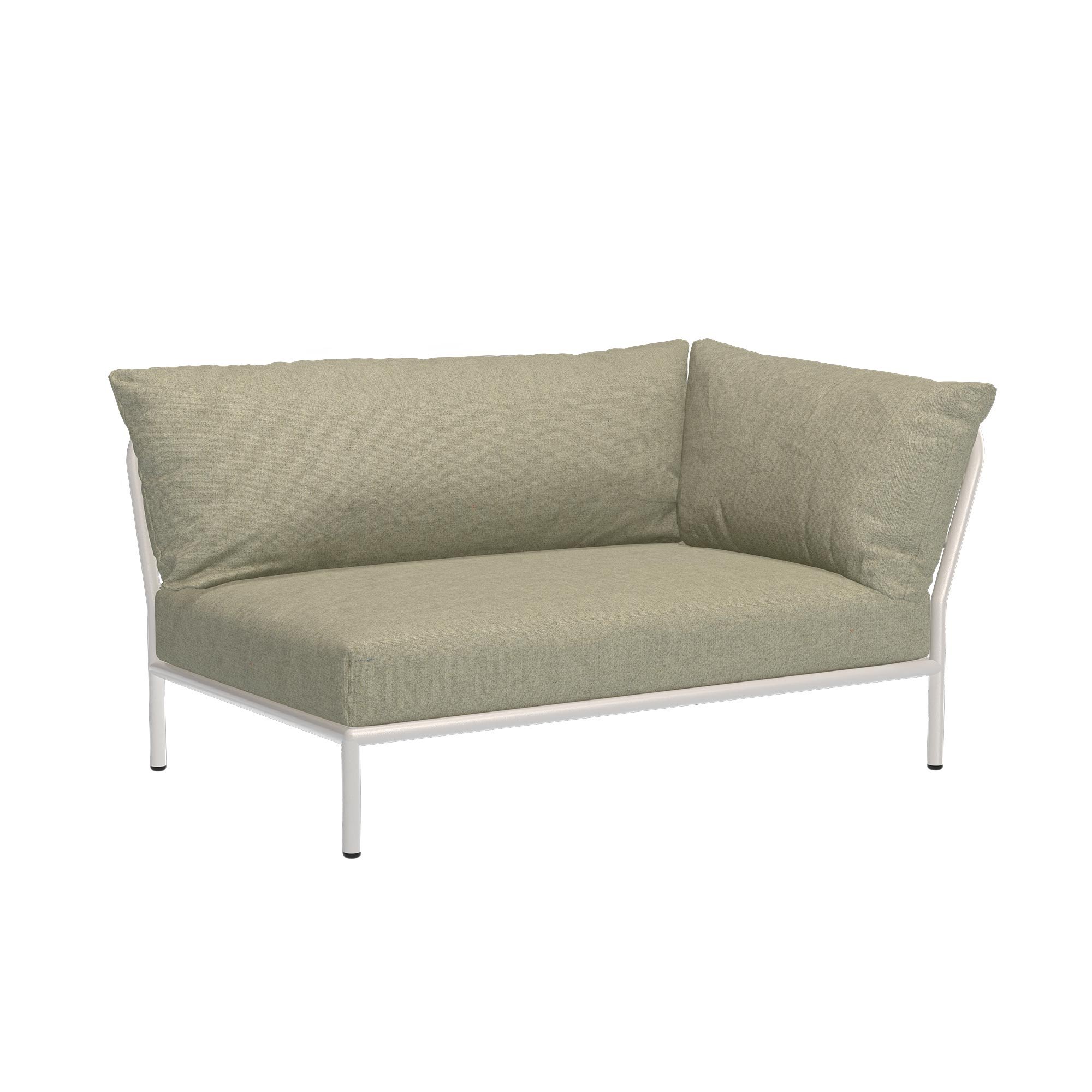 Houe Level 2 Outdoor Sofa Lehne rechts muted white