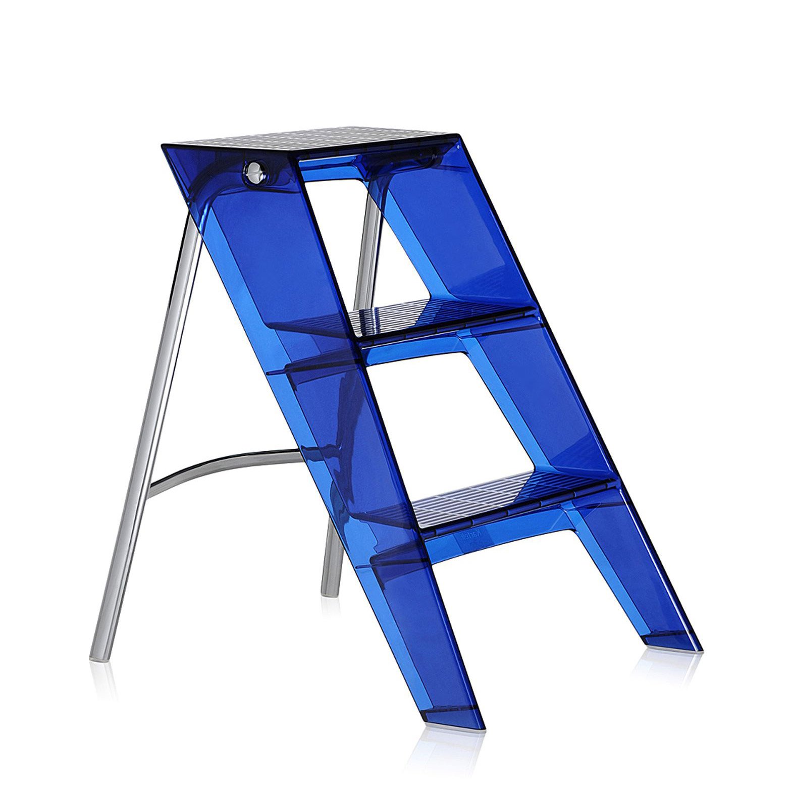 Kartell Upper Klappleiter (glasklar transparent)
