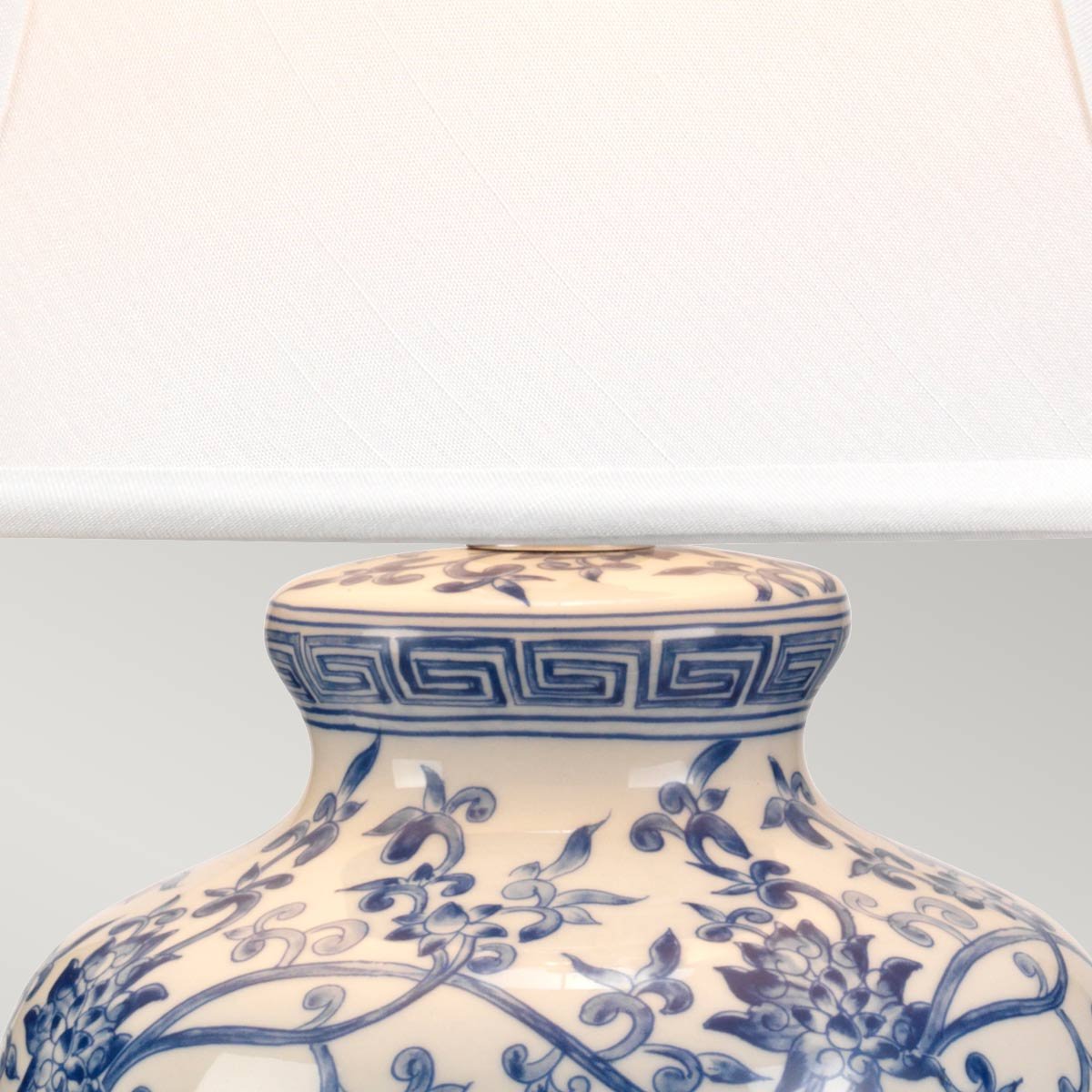 Elstead Lighting Blue Ginger Jar Tischleuchte