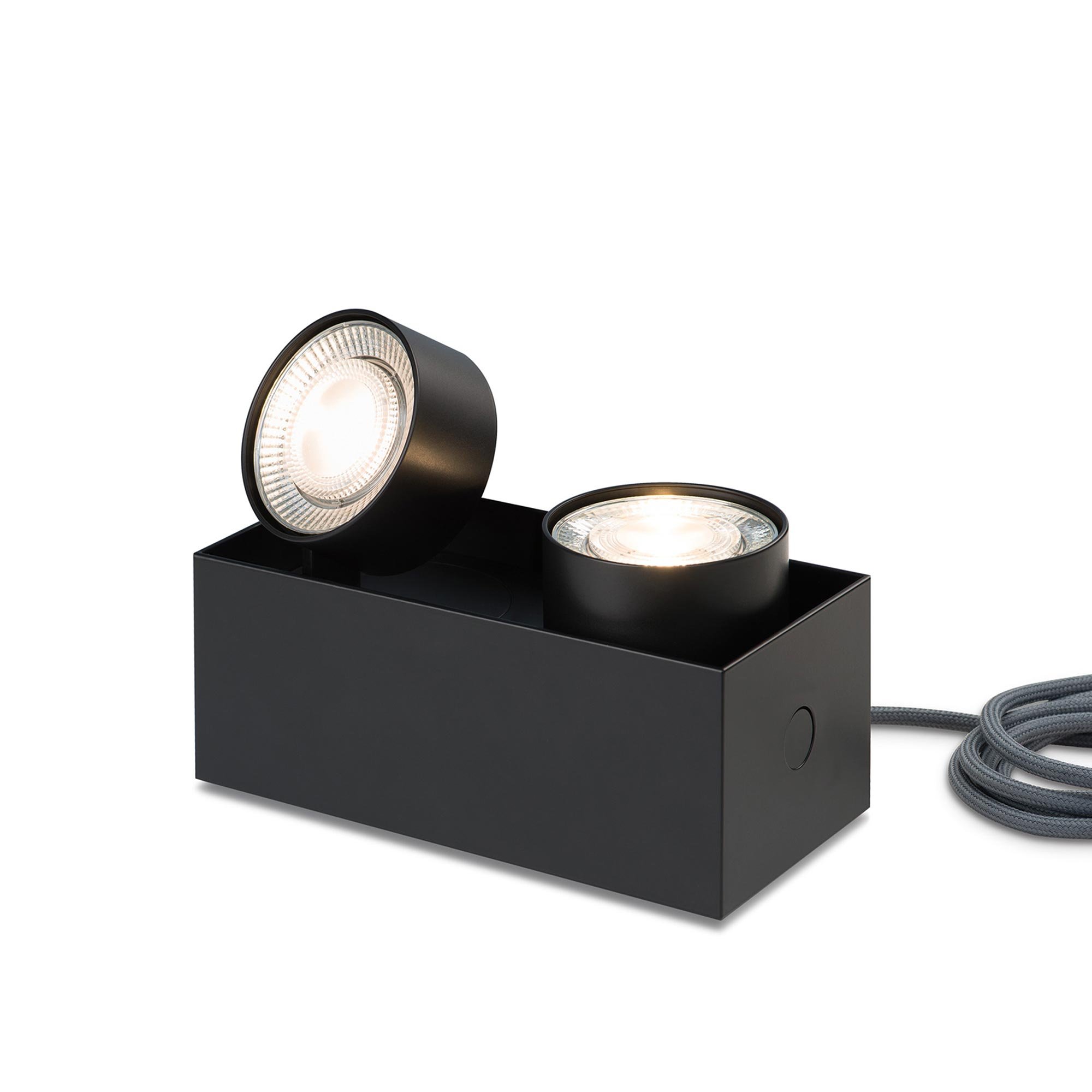 Mawa Design Wittenberg 4.0 wi4-reg-2e-hb Druff Standstrahler (38° (flood), schwarz matt (Mawa 9005), extra-warmweiß (2700 K))