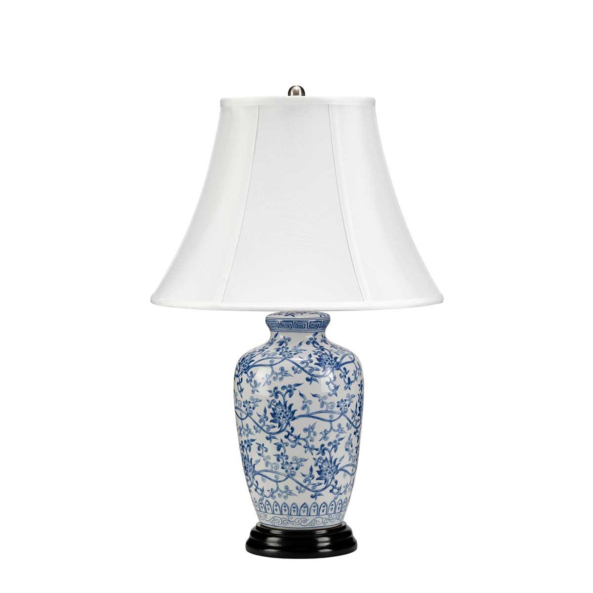 Elstead Lighting Blue Ginger Jar Tischleuchte
