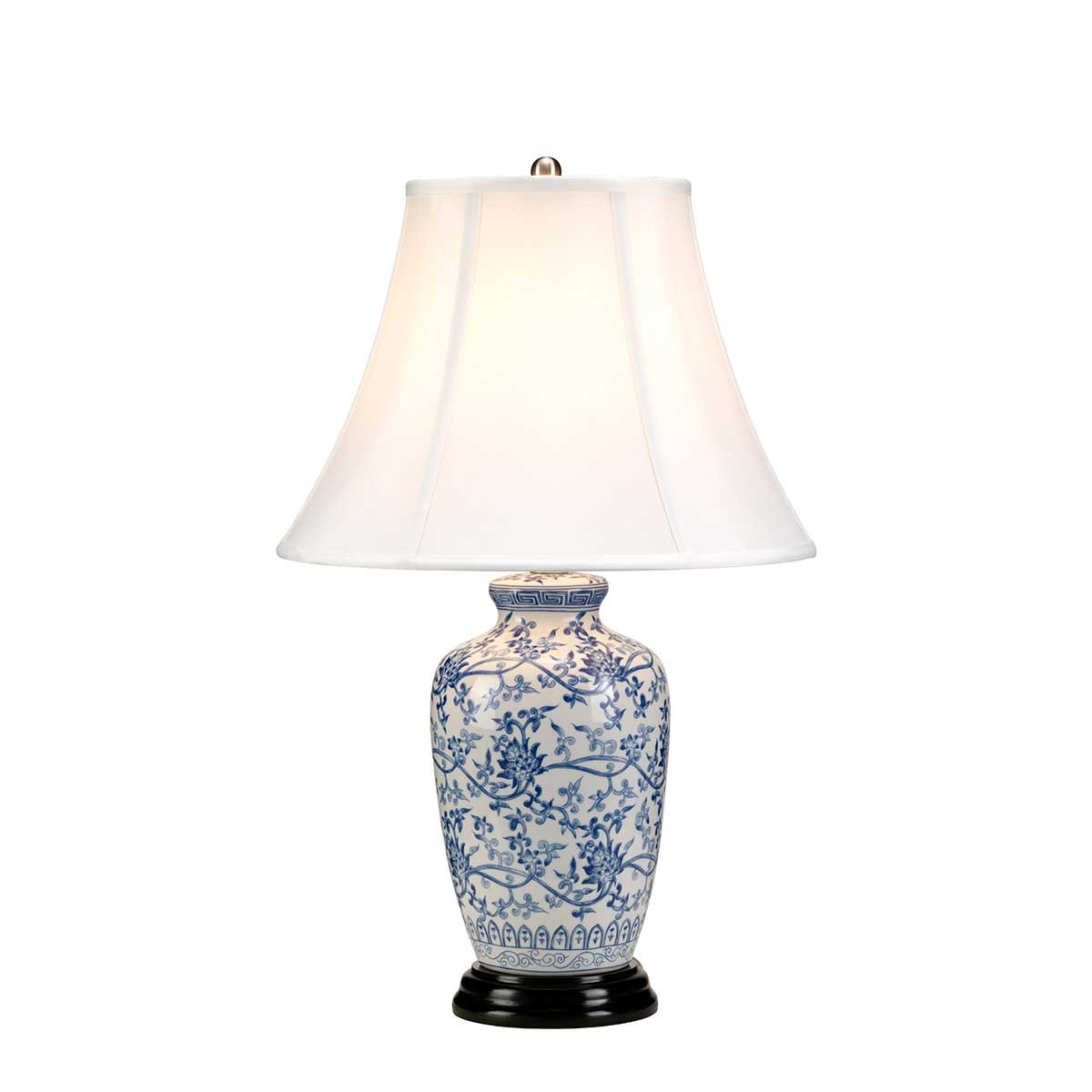 Elstead Lighting Blue Ginger Jar Tischleuchte