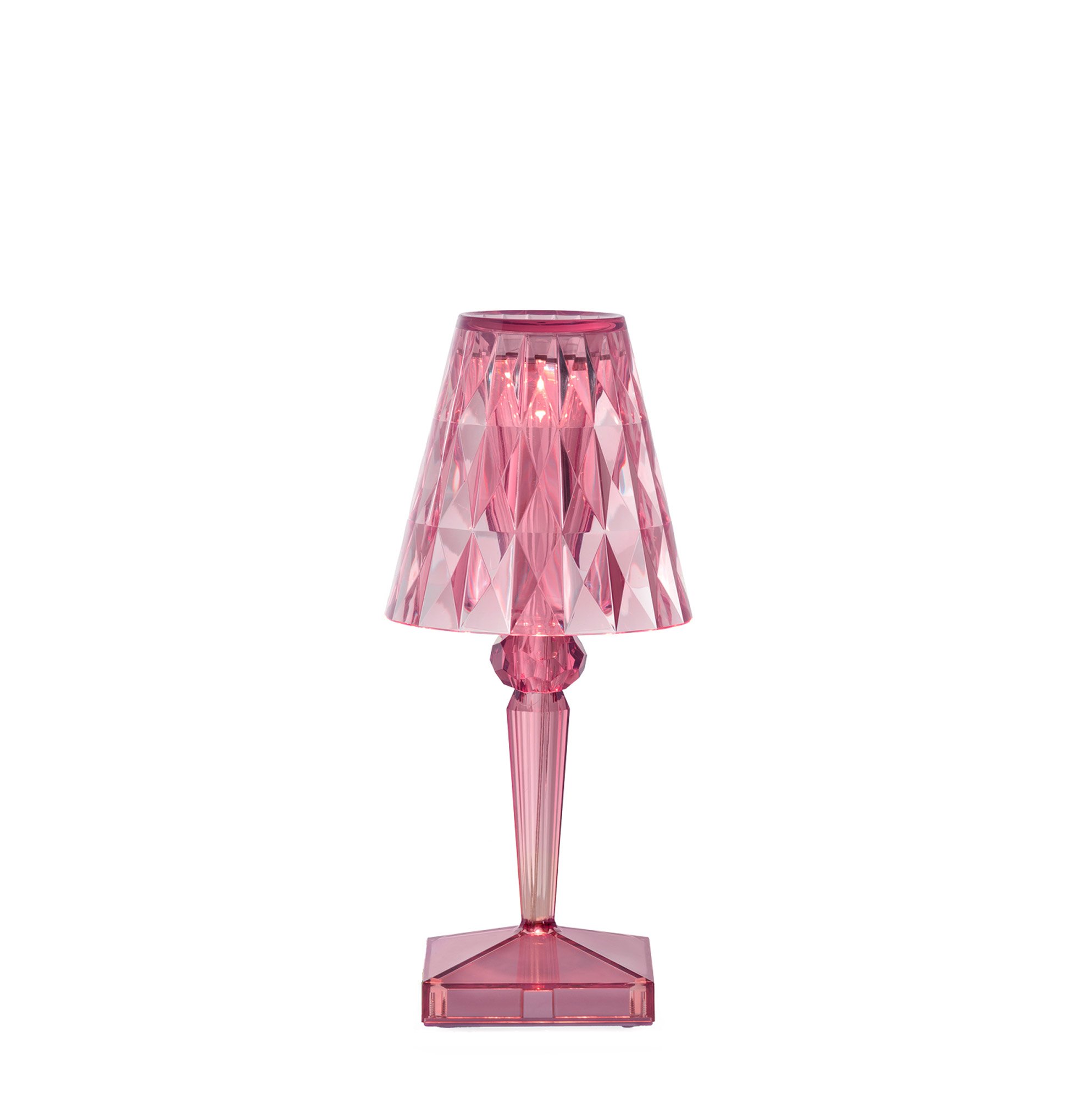 Kartell Battery Tischleuchte (rauchgrau transparent)