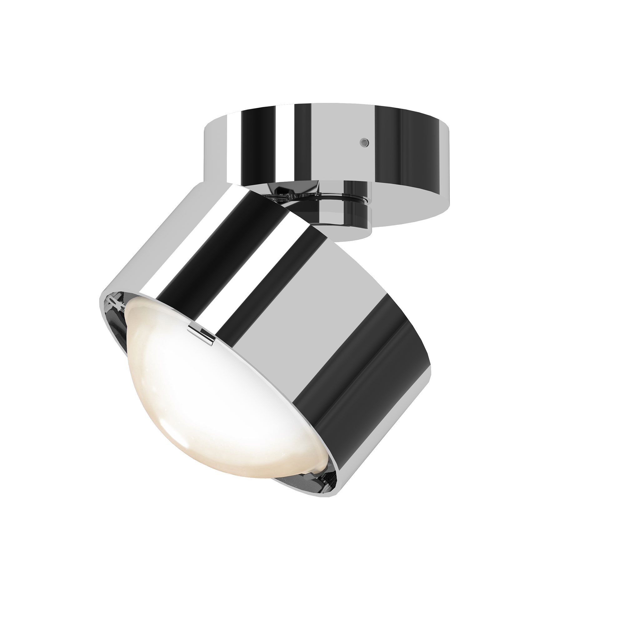 Top Light Avantgarde Puk! 80 Move LED Deckenleuchte (nickelmatt, ohne Abdeckung (für Nachbestellungen))