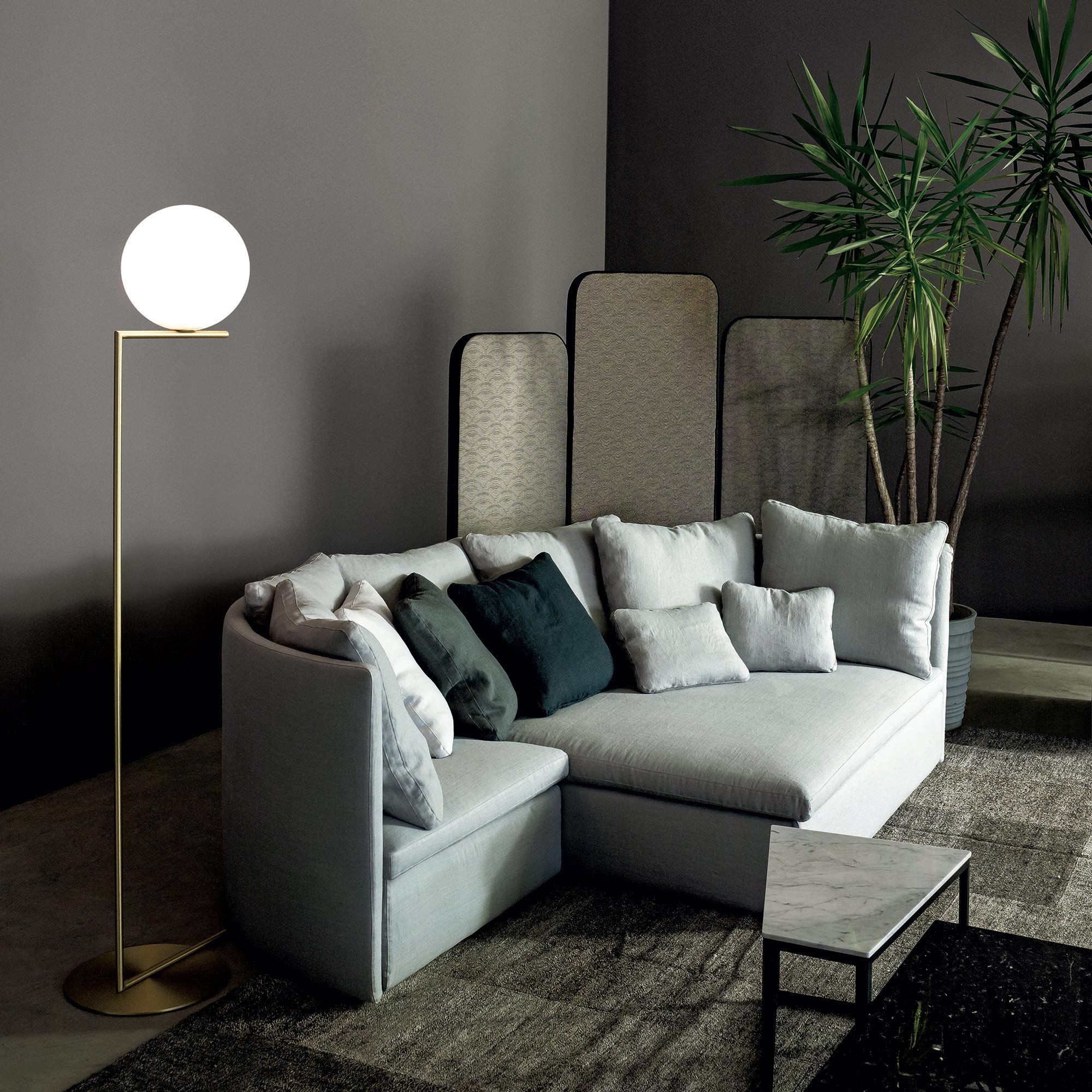 Flos IC F1 Stehleuchte (chrom)