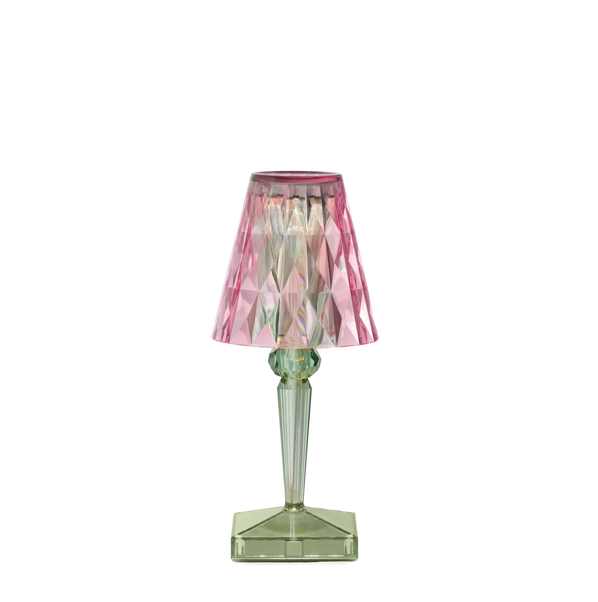 Kartell Battery Tischleuchte (rauchgrau transparent)