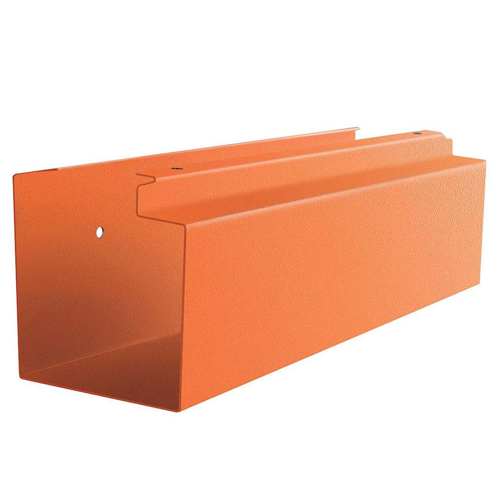 radius design letterman zeitungsrolle eckig orange