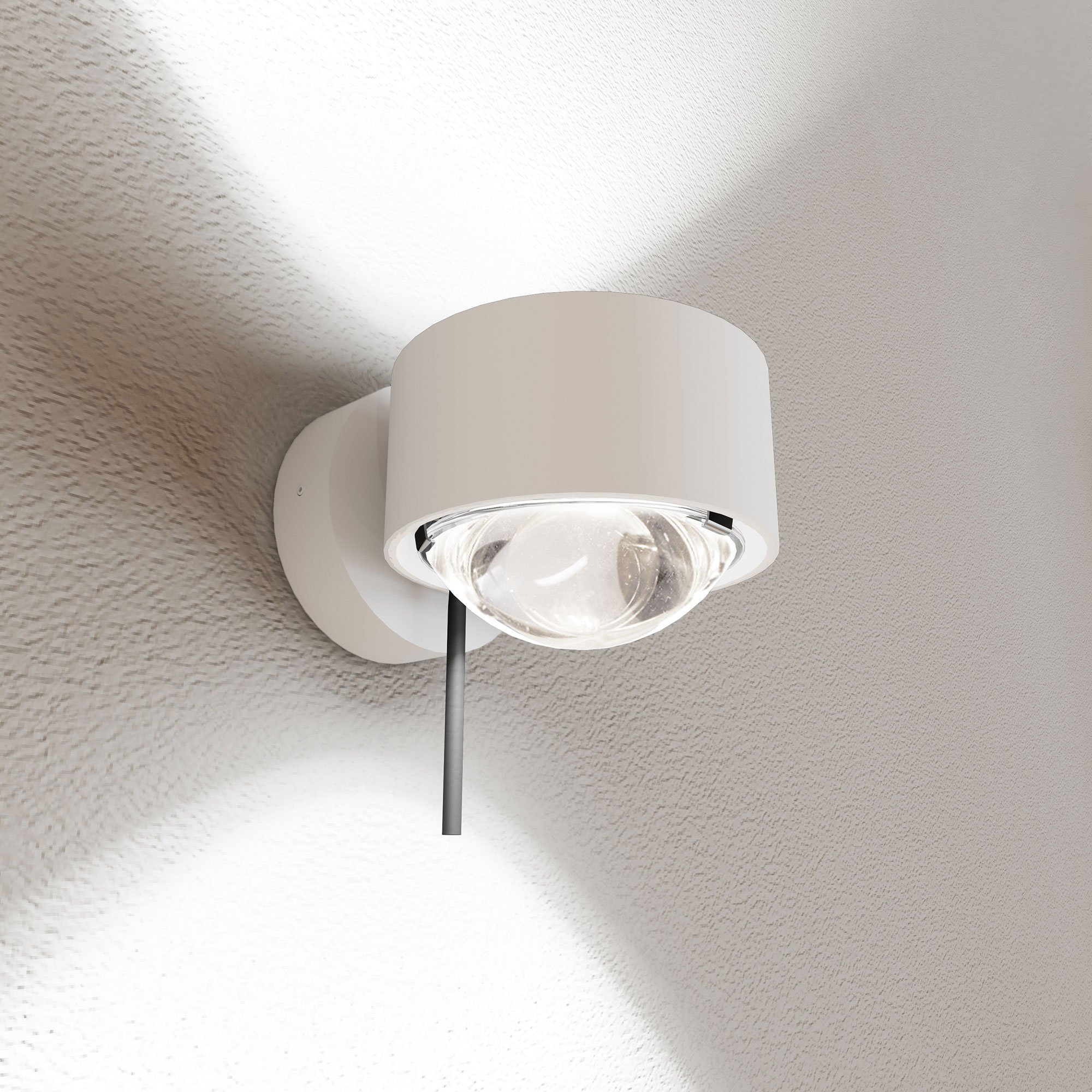 Top Light Avantgarde Puk! 80 Wall LED Wandleuchte (nickelmatt, ohne Abdeckung (für Nachbestellungen))