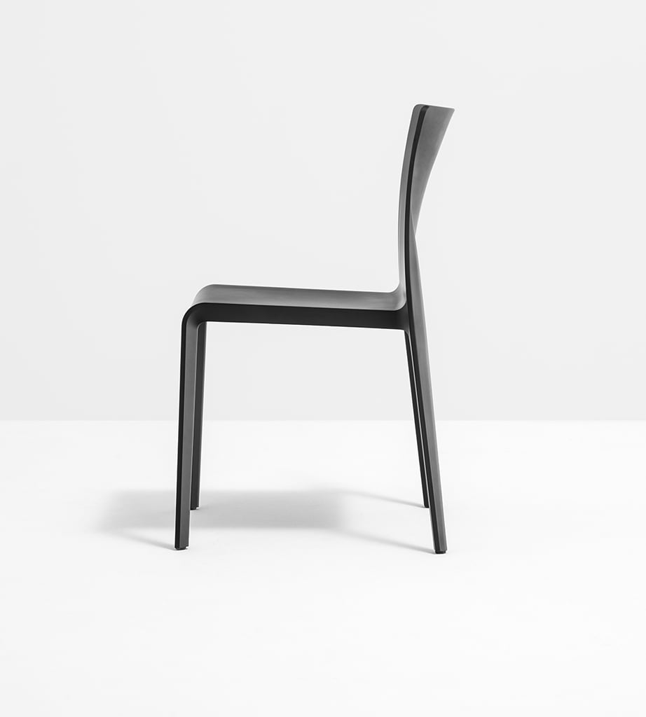 Pedrali Volt HB 673 Stuhl schwarz Seite