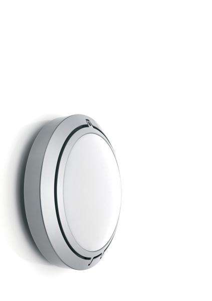 Luceplan Metropoli Wandleuchte / Deckenleuchte mit Prismenglas Ø 17cm - Luceplan Gestellfarbe:weiß|Luceplan Ausführung:Ø 17cm|Luceplan Farbe:Prismenglas-Diffusor