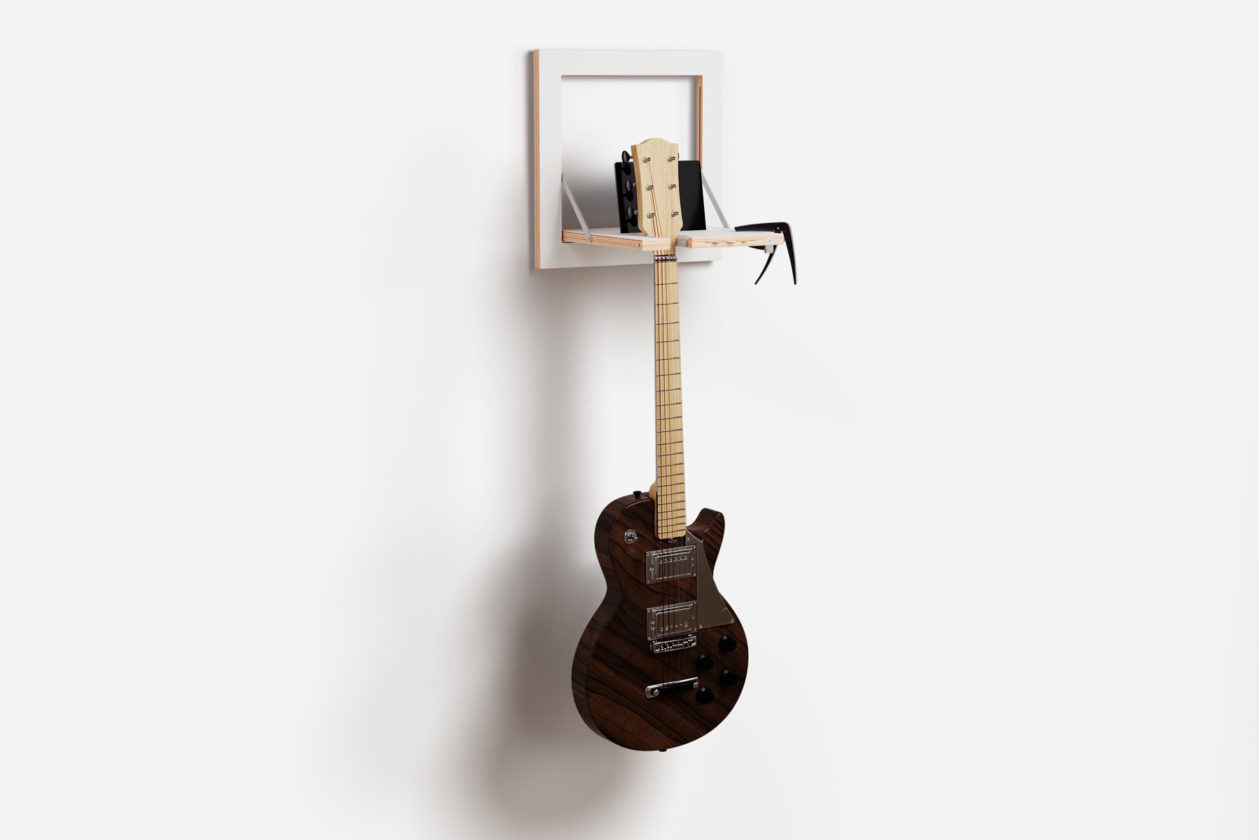 Ambivalenz Fläpps Gitarrhäng 40x40-1 (weiß)