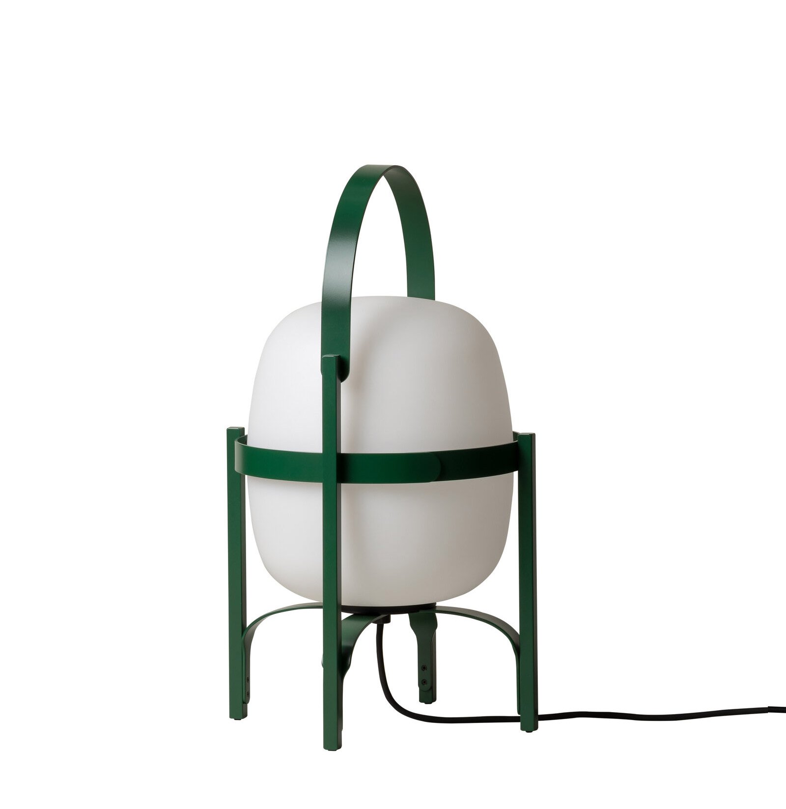 Santa & Cole Cesta Exterior Outdoor Tischleuchte (schwarz)