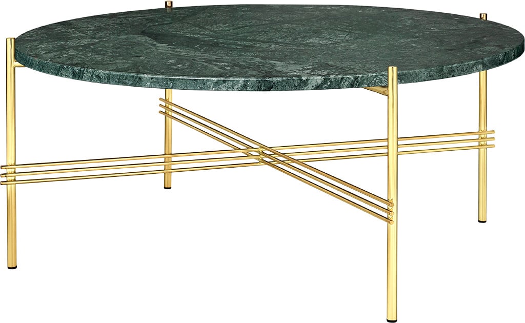 Gubi TS Coffee Table Ø 80 Couchtisch messing