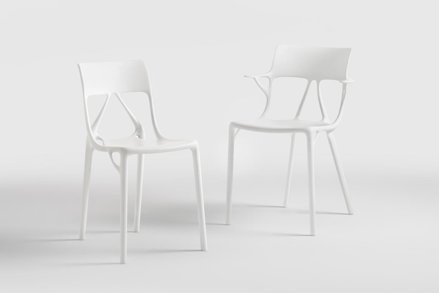 Kartell A.I. Lite Stuhl (weiß)