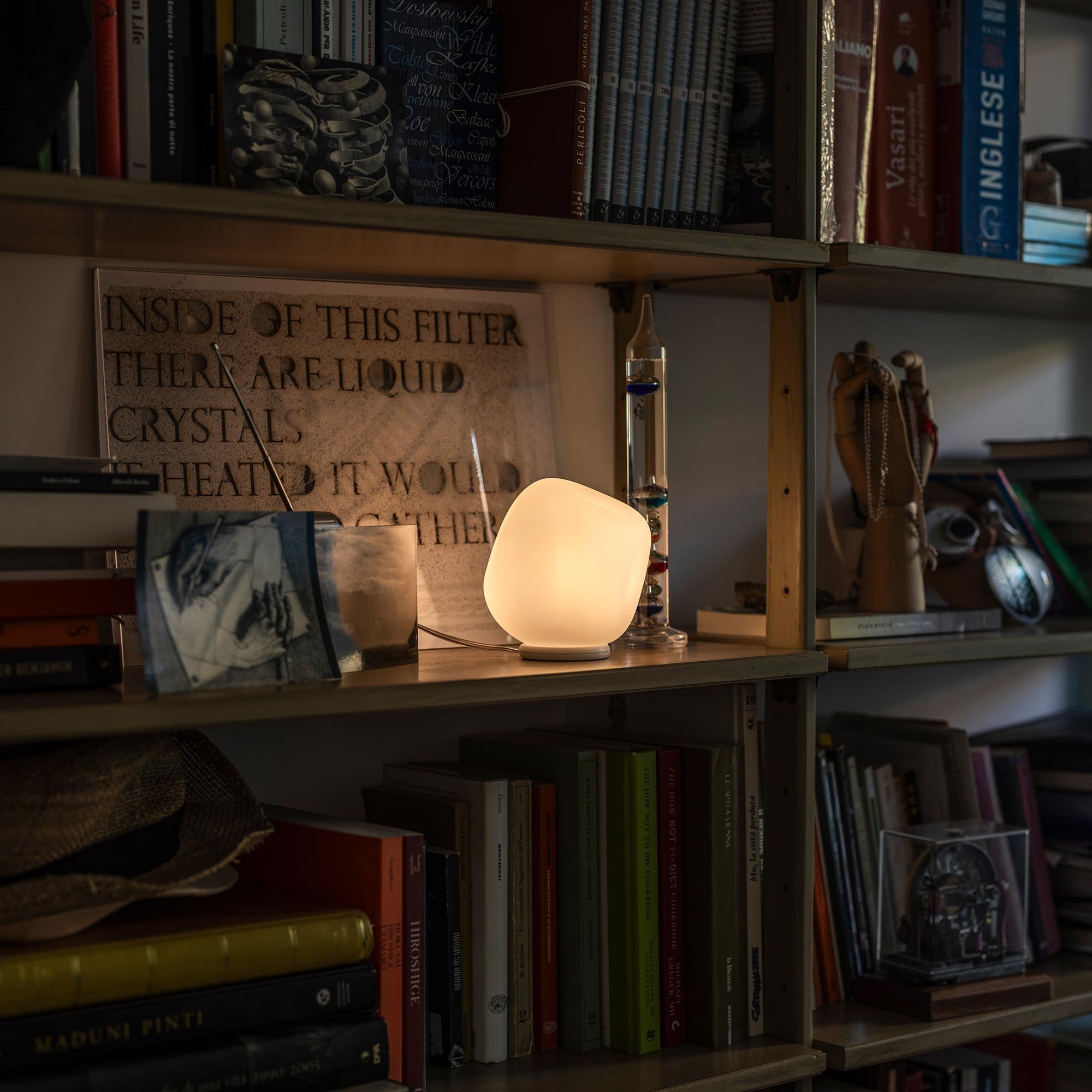 Foscarini Hoba Piccola Tischleuchte (Ein- / Aus)