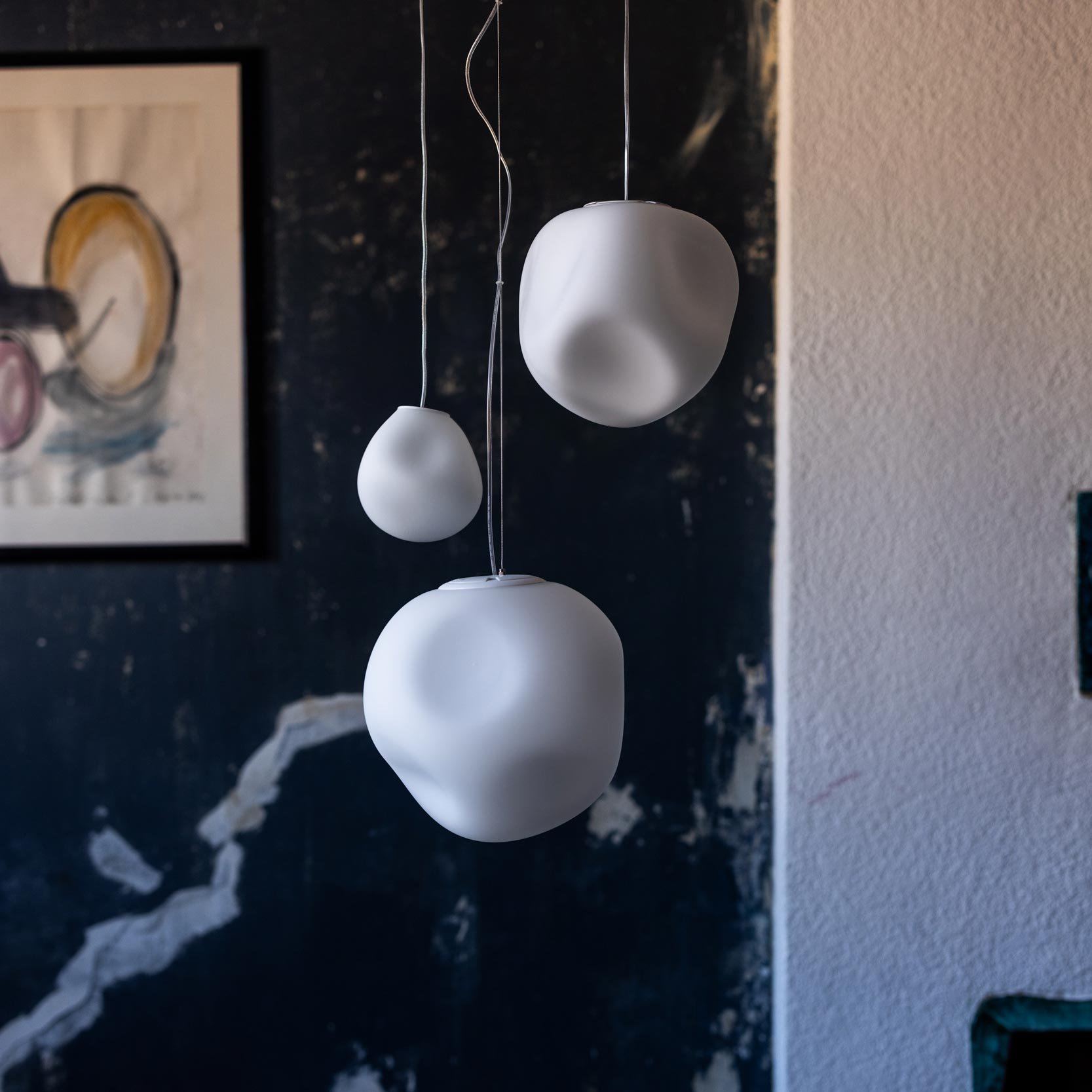 Foscarini Hoba Grande LED Pendelleuchte (Ein- / Aus)