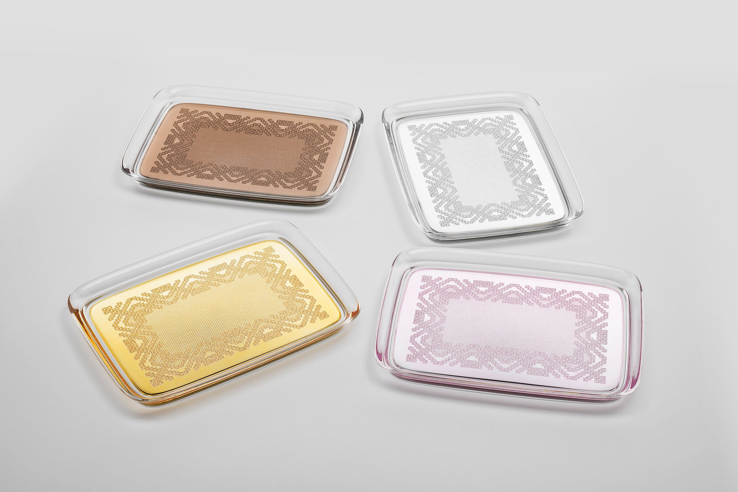 Kartell Teatime Tablett (rosa)