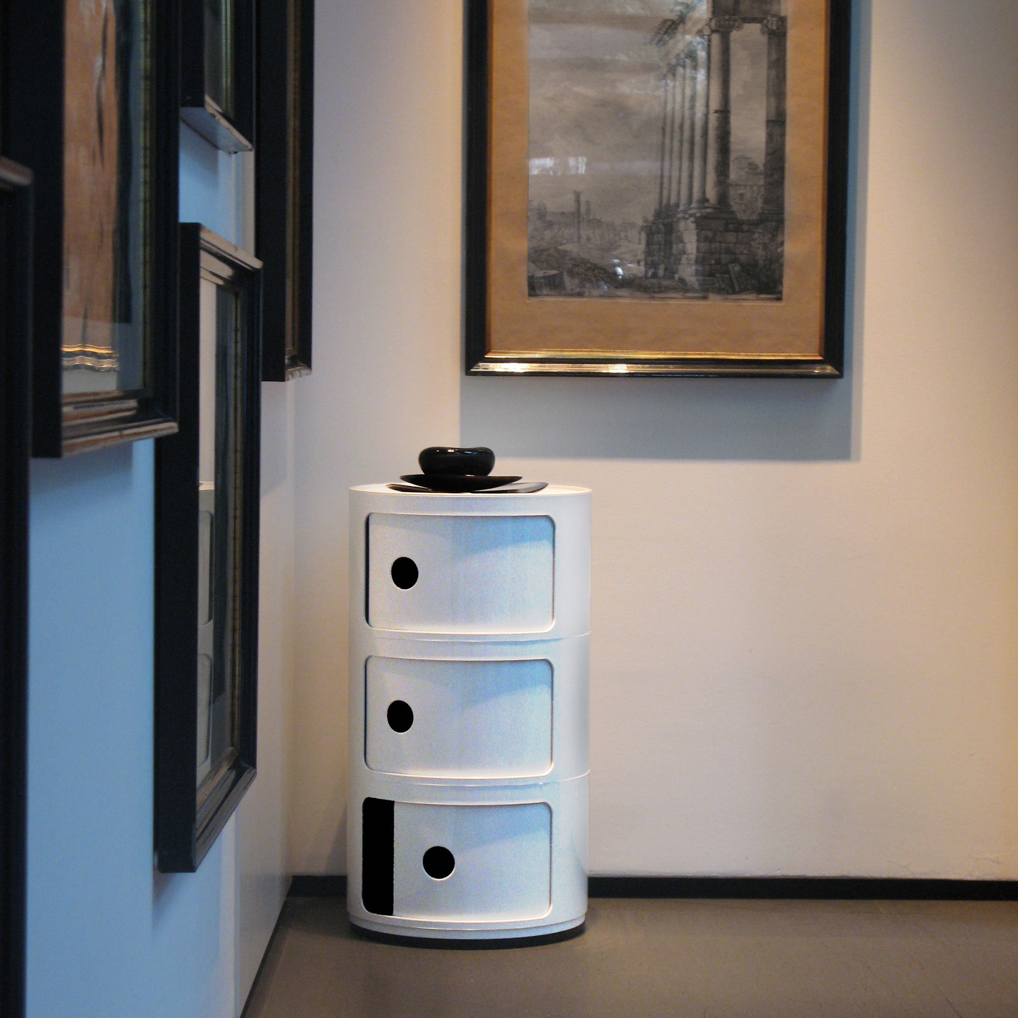 Kartell Componibili 3 Elemente Container (weiß)