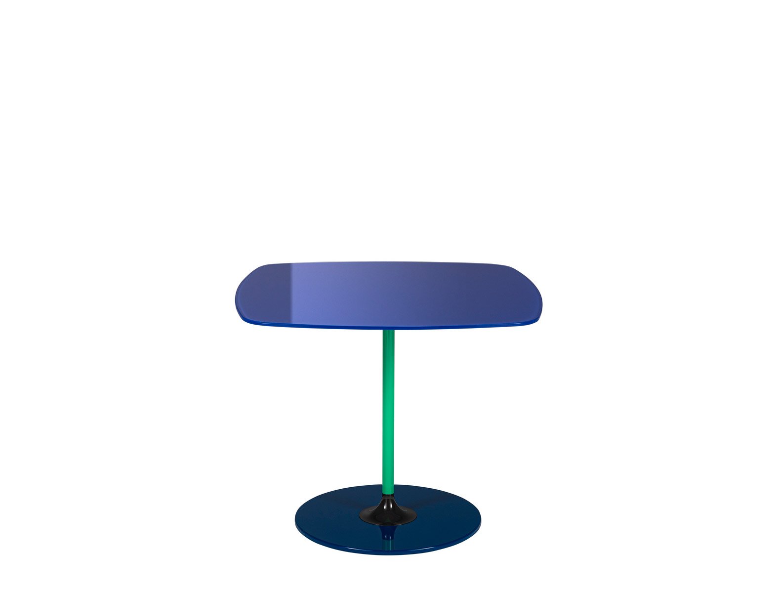 Kartell Thierry Beistelltisch 50 x 50cm (bordeaux)
