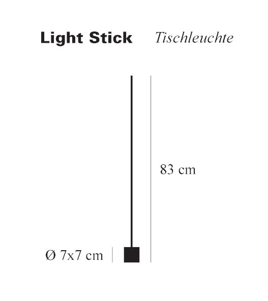 Catellani & Smith Light Stick T Tischleuchte
