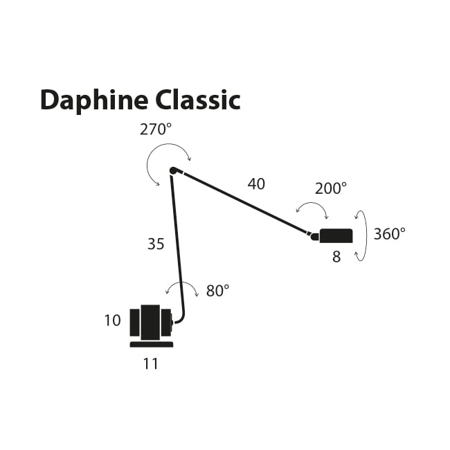 Lumina Daphine Classic Tischleuchte