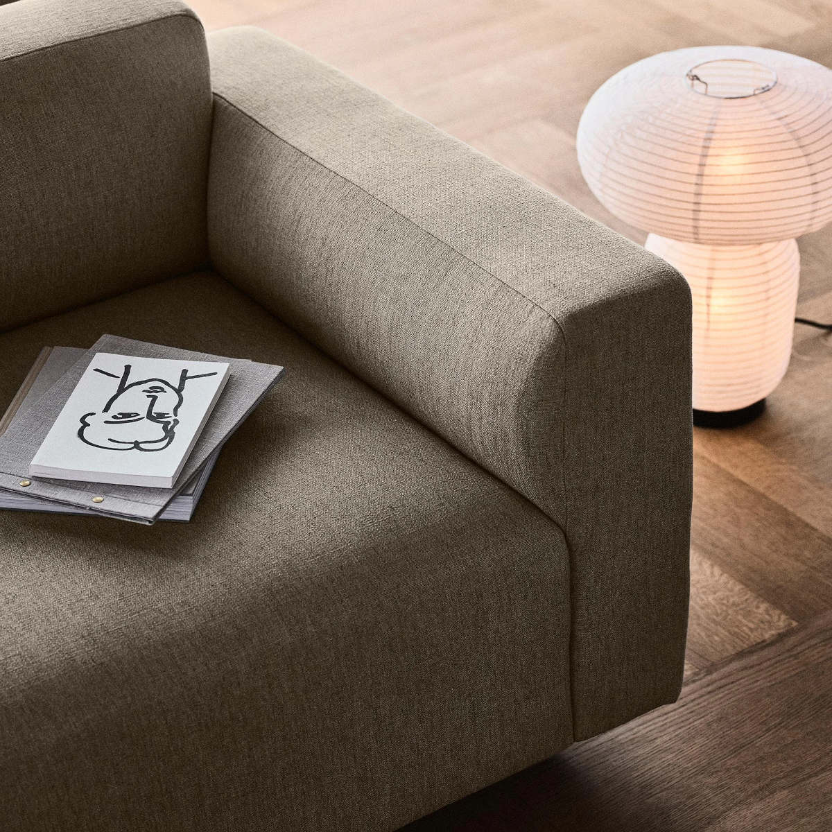 &tradition Develius 2-Sitzer Eck-Sofa Chaiselongue links (Hot Madison Reboot 094 (JAB))