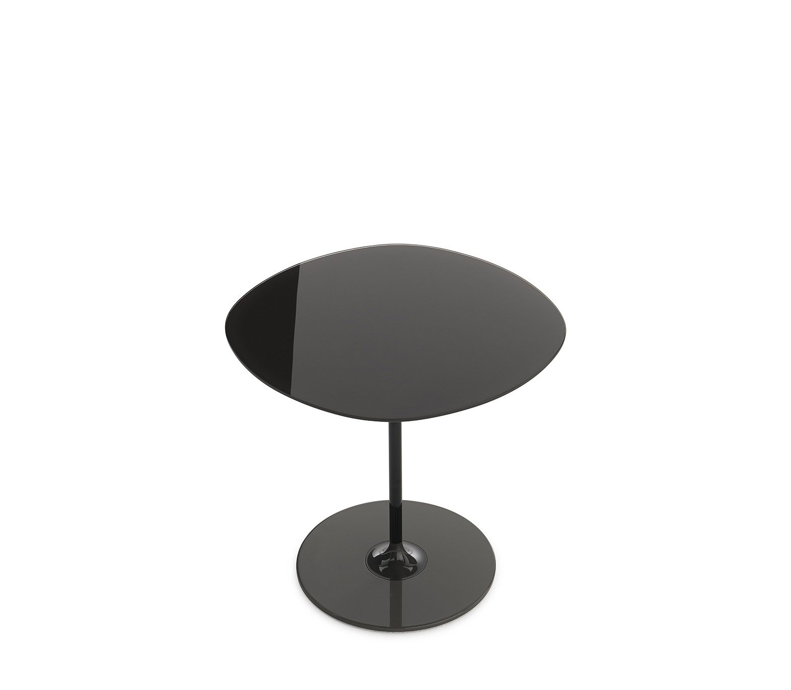 Kartell Thierry Beistelltisch Ø 45cm (bordeaux)