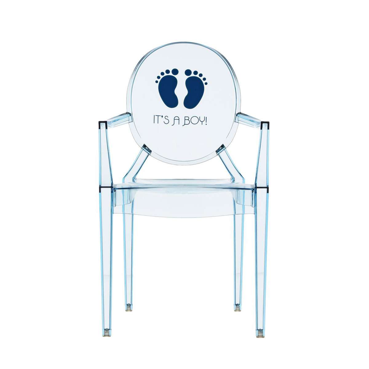 kartell lou lou ghost kinderstuhl special edition its a boy frei