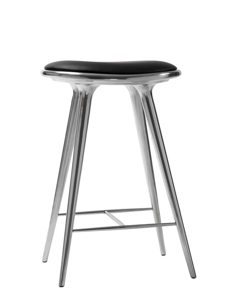 mater high stool barhocker 69cm aluminium 1