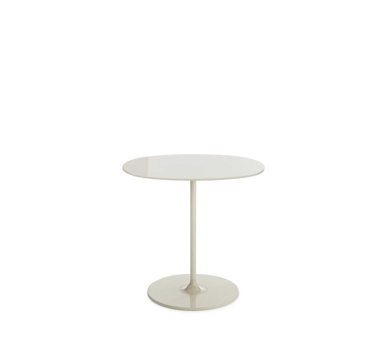 Kartell Thierry Beistelltisch Ø 45cm (bordeaux)