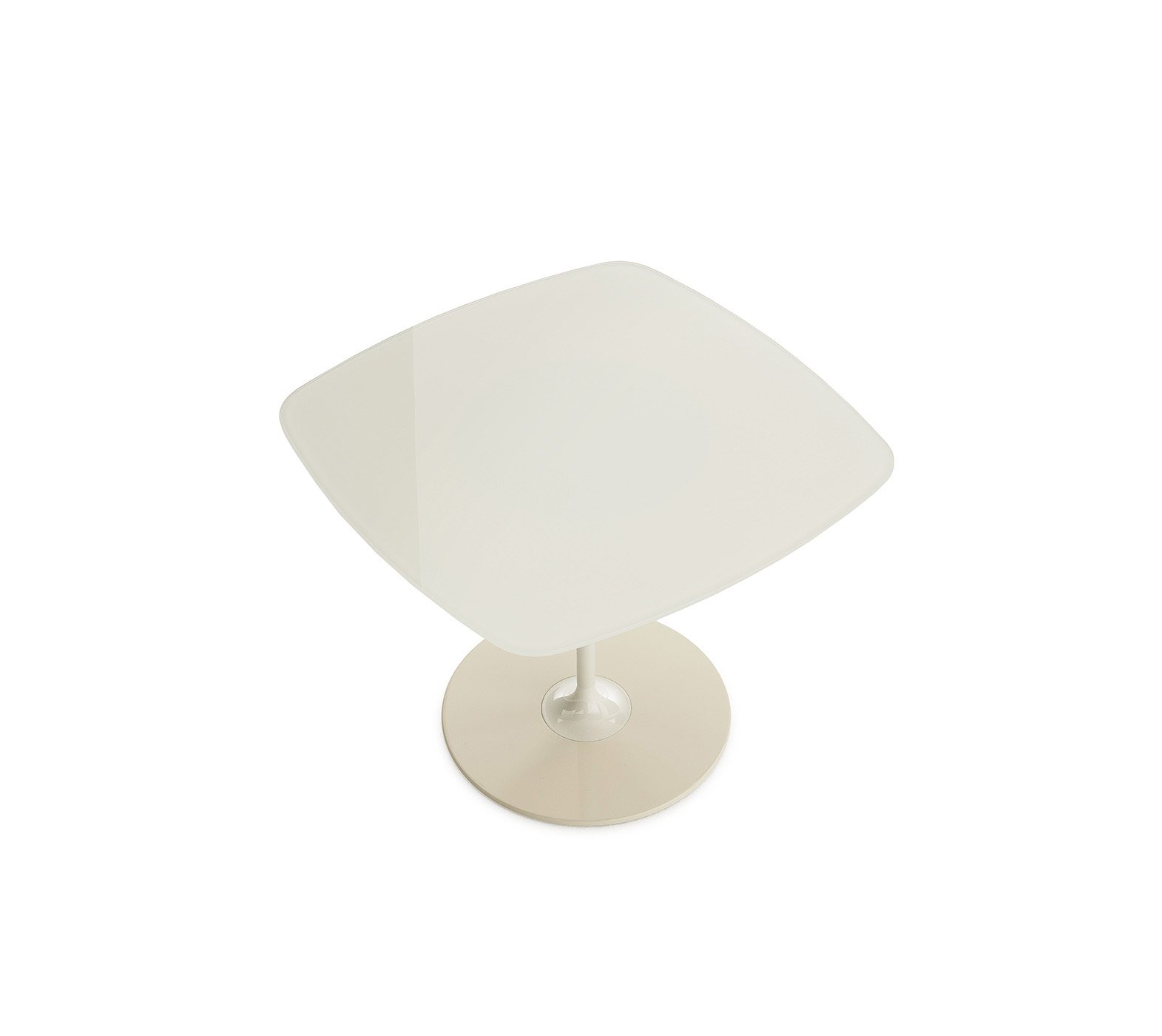 Kartell Thierry Beistelltisch 50 x 50cm (weiß)