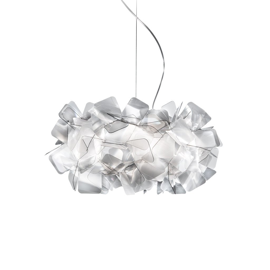 Slamp Clizia Pendelleuchte (fumé, medium (Ø 53cm))